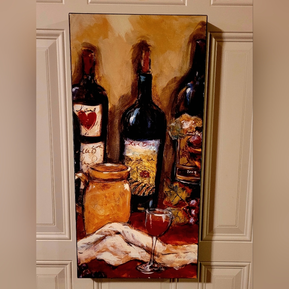 Wine bar decor